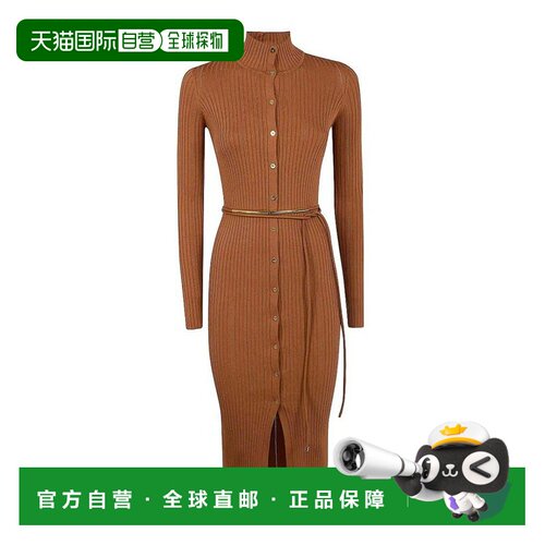 ELISABETTA FRANCHI 女士连衣裙 AM15S61E2600BROWN