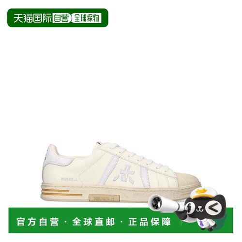 PREMIATA 男士运动鞋 RUS08072 SS2026 白色 Russell Sneakers