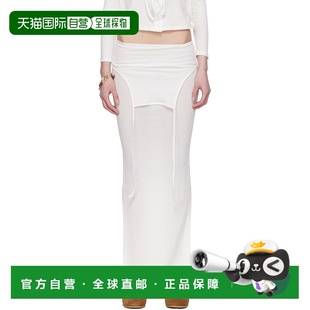 Latta 女士 白色 1h可退 半身裙 Eckhaus Flip 1206ELPS25CH 潮奢