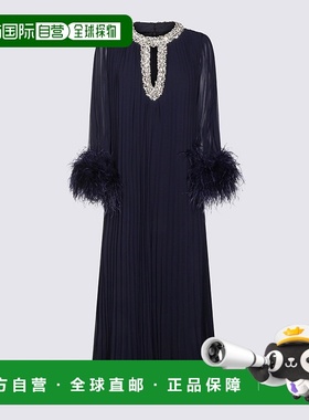 1h可退 潮奢 Self-Portrait 女士 Self-portrait 蓝色连衣裙 RS26