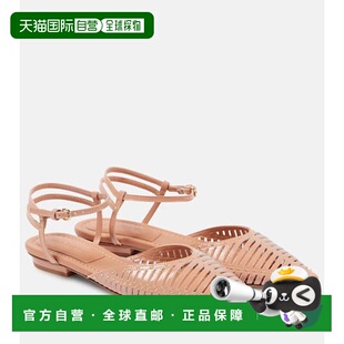 1h可退 潮奢 ULLA JOHNSON 女士 Violette 皮质平底鞋女鞋单鞋