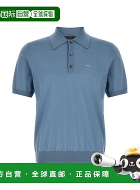 1h可退 潮奢 Prada 普拉达 男士 做工精细羊毛Polo衫 UMF148SOOO1