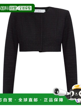 IRO 女士外套 WM07SALIEBLACK SS2025 黑色 长袖休闲夹克