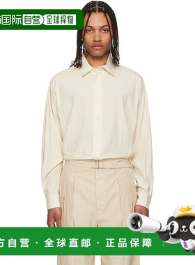 1h可退 潮奢 Lemaire 男士 灰白色 Loop 衬衫 SH1169LF1370