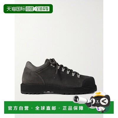 1h可退 潮奢 Diemme 男士 Oasis Cornaro 沙漠橡胶边打蜡绒面靴子