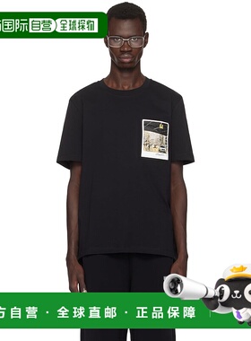 1h可退 潮奢 Helmut Lang 海尔姆特 朗 男士 黑色 Overpass Postc