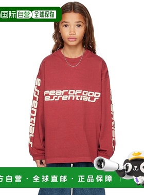 1h可退 潮奢 essentials fear of god 女童 红色 Holiday 系列 Cl