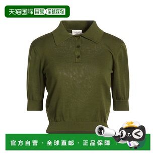 Laurent 圣罗兰 女士 1h可退 green绿色 Saint 毛衣 舒适时 潮奢