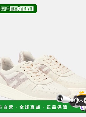 1h可退 潮奢 Hogan 女士 H630 皮质运动鞋 grey灰色 舒适时尚