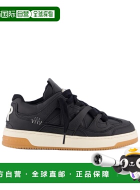 Represent 男士休闲鞋 MM9599001 AW2024 黑色 系带运动鞋