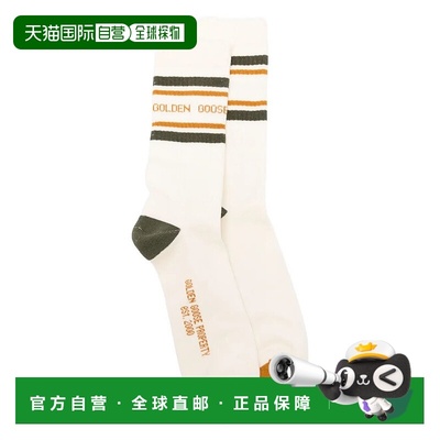 1h可退 潮奢 GOLDEN GOOSE 女士 條紋羅紋針織襪 GUP00883P002205