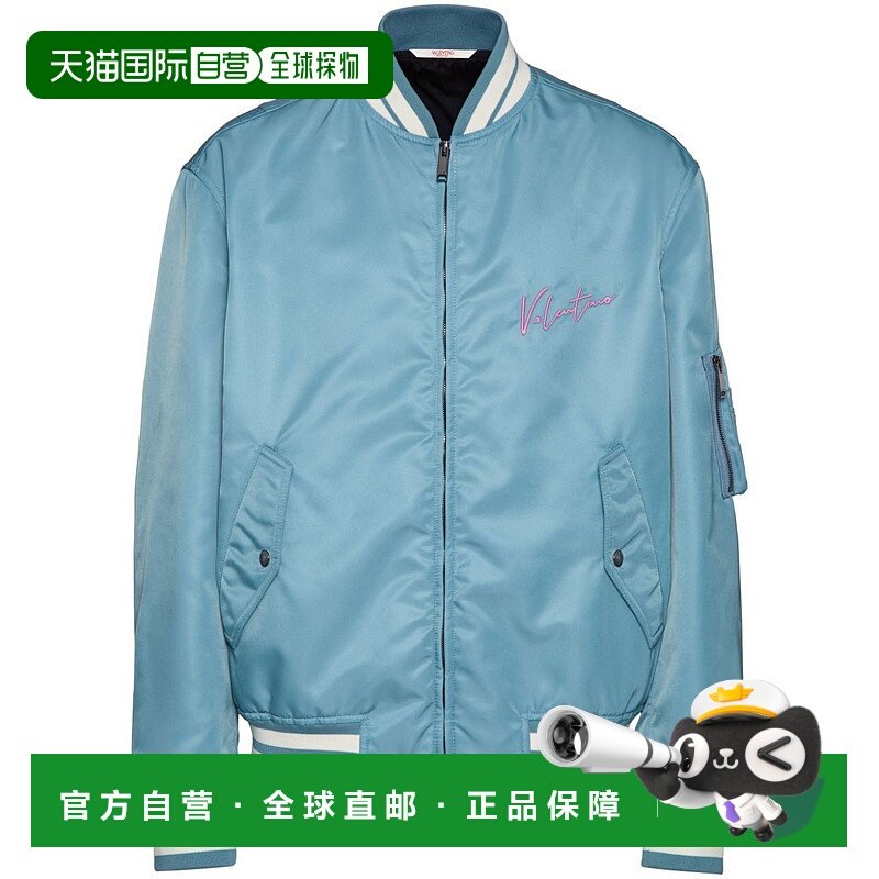 VALENTINO 男士外套 5V3CIF15AD9S02 AW2024 蓝色