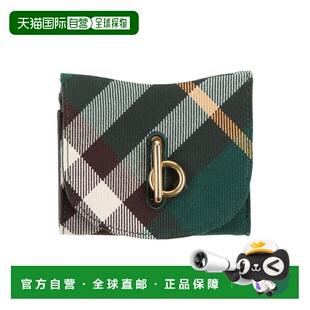 巴宝莉 女士 钱包 1h可退 舒适时尚 Burberry green绿色 潮奢
