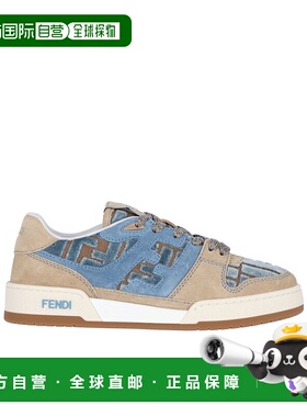 FENDI 女士运动鞋 8E8625AOTHF1R7S AW2024 蓝色 Match 低帮运动