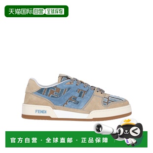 女士运动鞋 Match 8E8625AOTHF1R7S 蓝色 低帮运动 AW2024 FENDI
