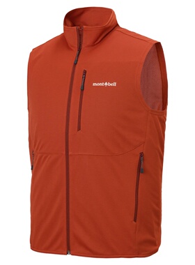 mont-bell 男士户外软壳衣 1103353OG CO 橙色 Cool Vest Men's
