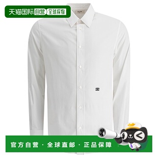 2C983100X01BC 白色 CELINE poplin 衬衫 Cotton shirt 男士