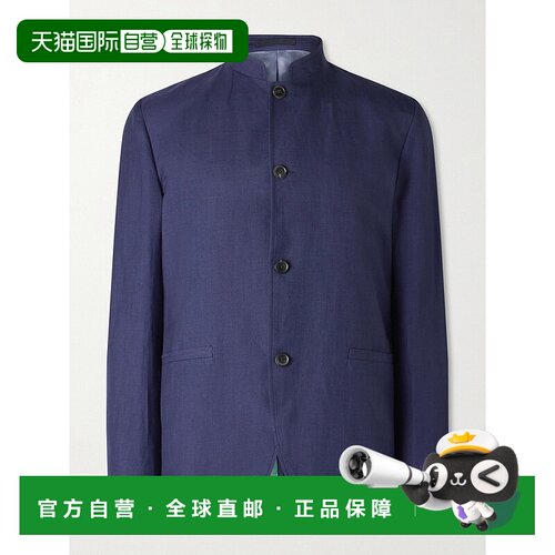 1h可退 潮奢 Paul Smith 保罗 史密斯 男士 羊毛亚麻混纺西装外套