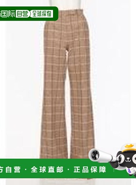 VALENTINO 女士正装裤 7B0RB6S09R3CCE AW2025女装花色西装直筒裤