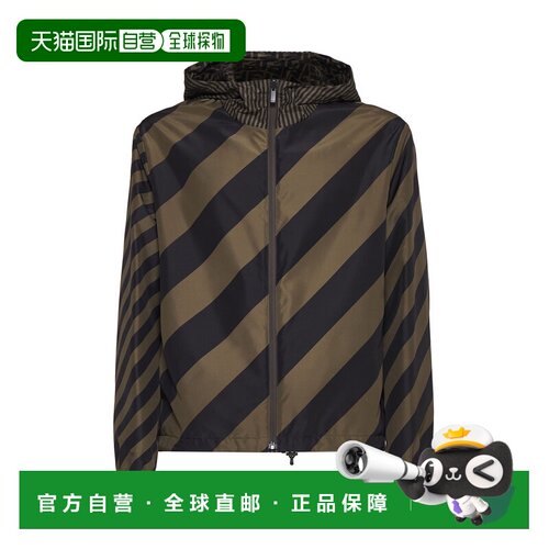 FENDI 男士夹克 FAA615A79NF13IZ CO 花色 Reversible windbreake