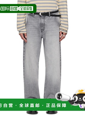 1h可退 潮奢 Mfpen 男士 灰色 Regular 牛仔裤 M125033R直筒裤