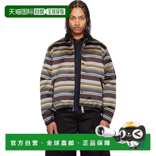 1h可退 潮奢 Sacai 男士 多色 Horizontal Stripe 飞行员夹克 260
