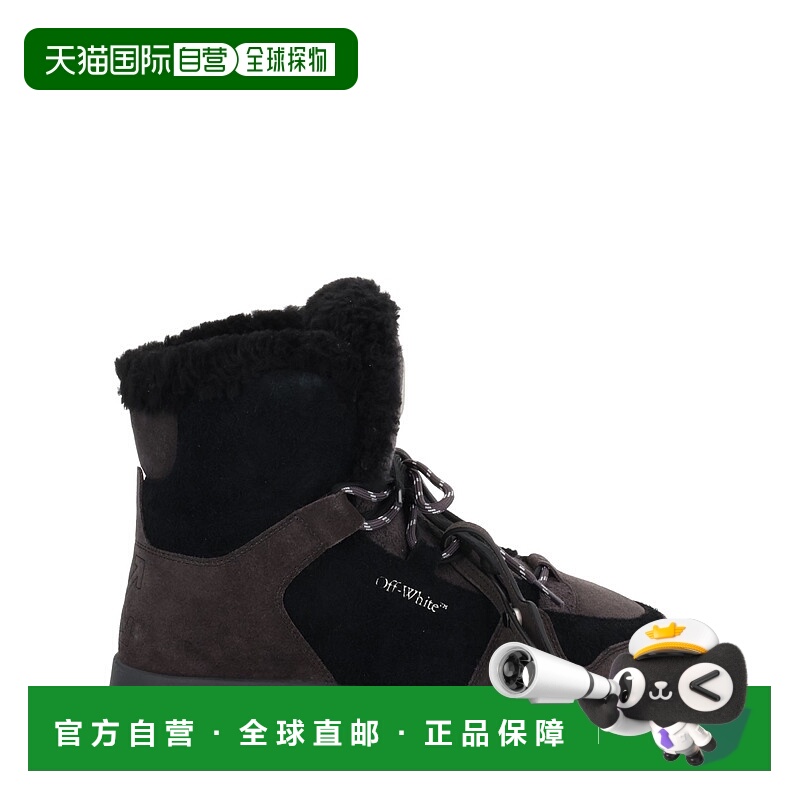1h可退 OFF-WHITE 男士靴子 M003F5L0011011 AW2025 黑色
