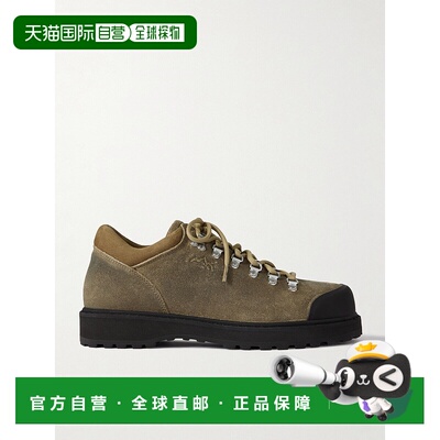 1h可退 潮奢 Diemme 男士 Oasis Cornaro 沙漠橡胶边打蜡绒面靴子