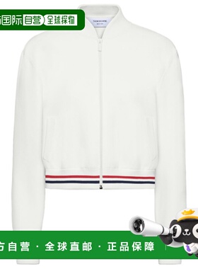 1h可退 潮奢 Thom Browne 汤姆 布朗 女士 白色夹克 FKJ119AY5502