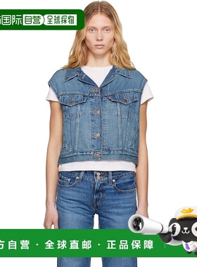 1h可退 潮奢 Levi'S 李维斯 女士 蓝色 Shrunken '90s Linen+ Lig