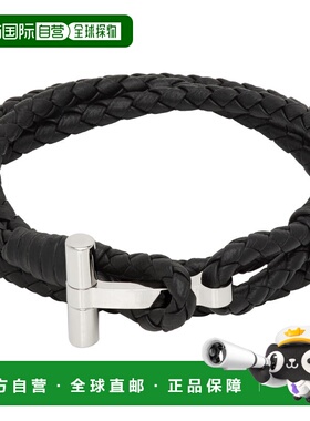 1h可退 潮奢 Tom Ford 汤姆 福特 男士 Braided Leather T 手环 J
