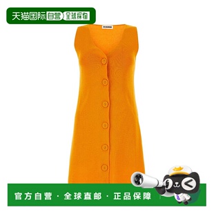 Sander 吉尔 棉质迷你连衣裙 潮奢 J02 无袖 Jil 女士 1h可退 桑达