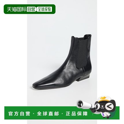 1h可退 潮奢 Staud 女士 Wally 切尔西靴 black黑色 舒适时尚