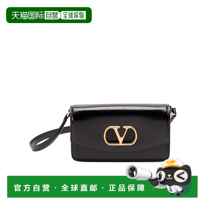 1h可退 VALENTINO 女士手拿包 YB0R71GCB0NO AW2025 黑色 翻盖单