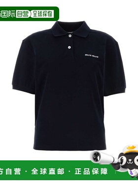 潮奢 Miu Miu 缪缪 女士 標誌刺繡短袖 Polo 衫 MJN535SOOO14RW