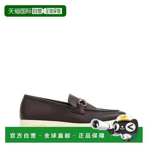 SALVATORE FERRAGAMO 男士一脚蹬休闲鞋 774494028298MORO男鞋