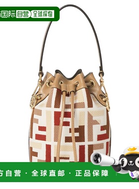 FENDI 女士斜挎包 8BS093AYDFF1TVK AW2025 花色 MON TRESOR CANV