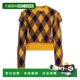 潮奢 舒适时尚 Burberry 女士 1h可退 yellow黄色 巴宝莉 毛衣