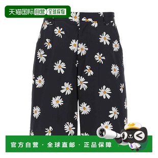 短裤 033802601555 SS2025 1h可退 Bermuda 男士 黑色 MOSCHINO