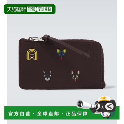 1h可退 潮奢 LOEWE 罗意威 男士 x Louis Wain 皮革卡套