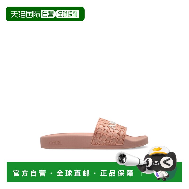 AMIRI 女士拖鞋 AWFOSL10020589 AW2025 粉红色 Rubber flip-flop