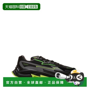 巴尔曼 男士 Run 1h可退 系带运动鞋 Balmain Row DM1VI355L 潮奢