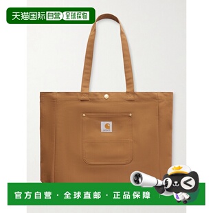 1h可退 潮奢 CARHARTT WIP 男士 Bay Logo-Appliqued 棉质帆布手