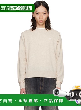 1h可退 潮奢 Acne Studios 艾克妮 男士 米色圆领毛衣 C60115