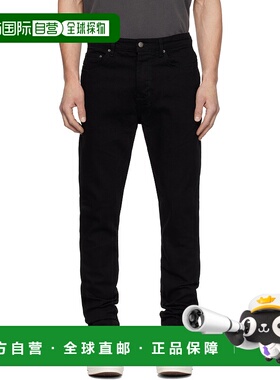 1h可退 潮奢 Ksubi 男士 黑色 Wolfgang Laid 牛仔裤 5000004390