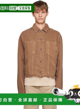 1h可退 潮奢 Jacquemus 男士 黄褐色 Le Chouchou 系列 La Veste