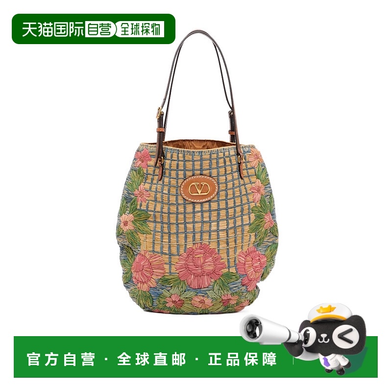 1h可退 VALENTINO 女士斜挎包 WB0S05CSDB9Z SS2025 花色 徽标单