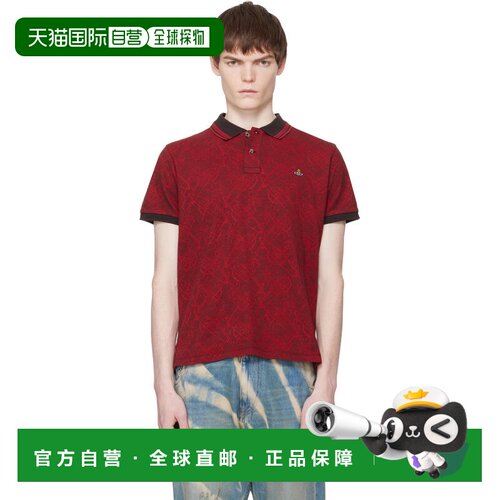 Vivienne Westwood 薇薇恩 韦斯特伍德 男士 红色 Classic Polo