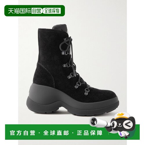 Moncler盟可睐Resile shell-trimmed女士短靴 【付后1h可退】