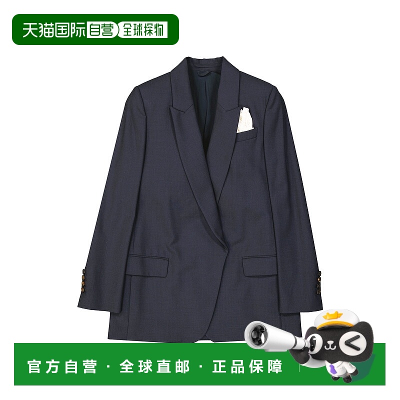 1h可退 BRUNELLO CUCINELLI 女士西服 M0W072102T0W07C060BLUE